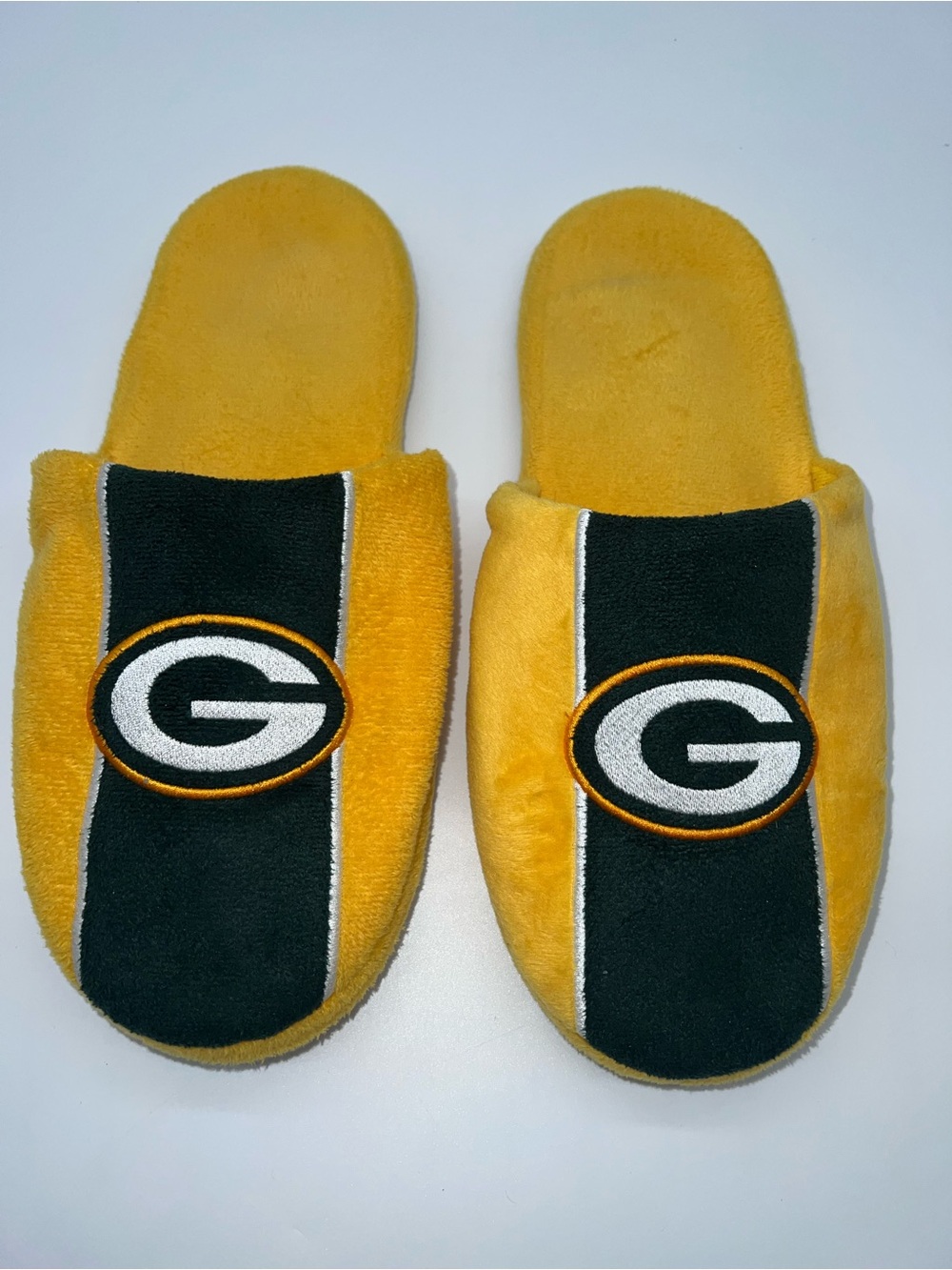 Green Bay Packers Men's Green/Yellow Color Block w/White Accent-Size L (11-12)